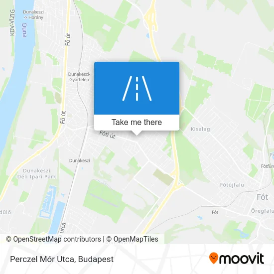 Perczel Mór Utca map