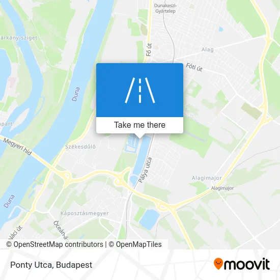 Ponty Utca map