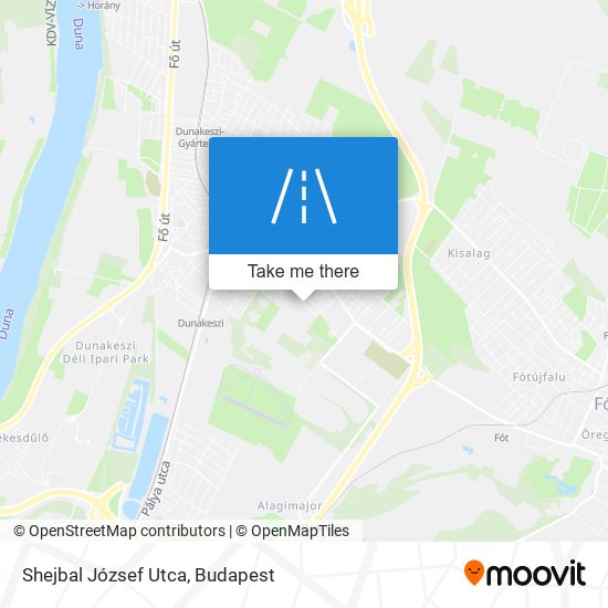Shejbal József Utca map