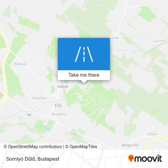 Somlyó Dűlő map