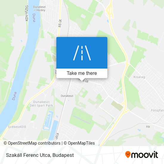 Szakáll Ferenc Utca map