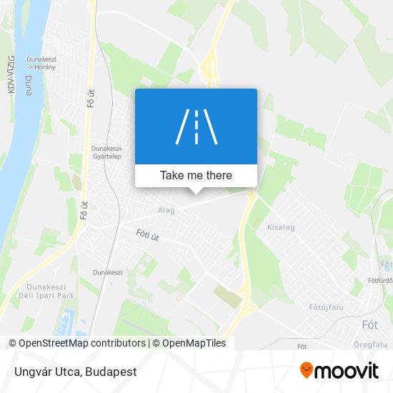 Ungvár Utca map