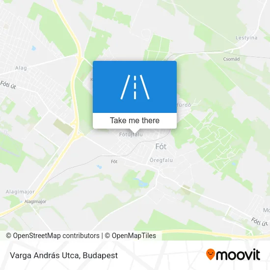 Varga András Utca map