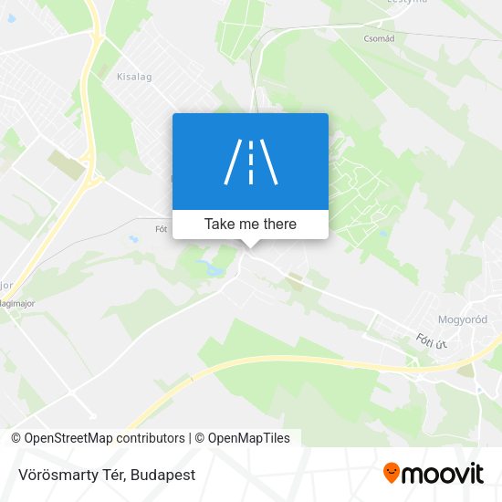 Vörösmarty Tér map