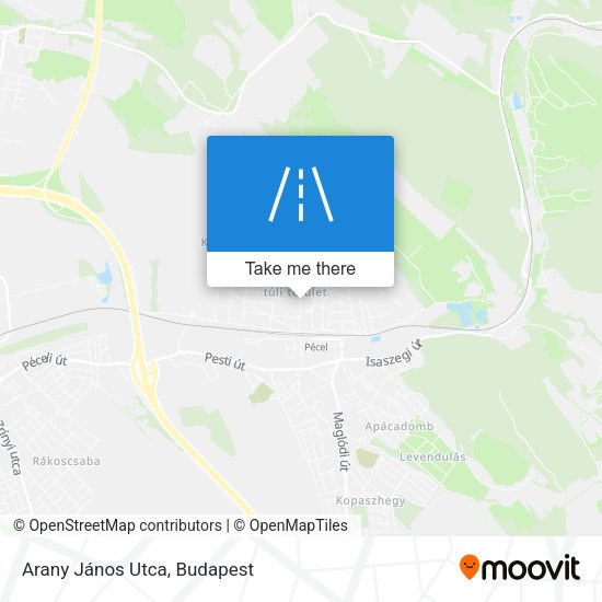 Arany János Utca map