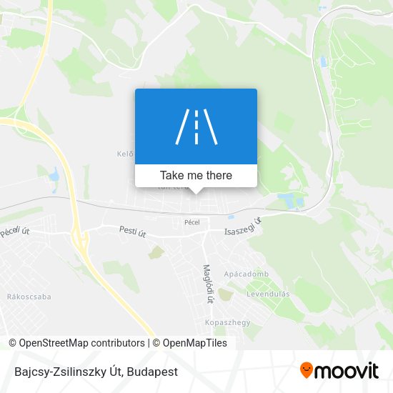 Bajcsy-Zsilinszky Út map
