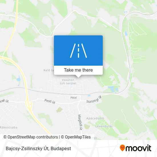 Bajcsy-Zsilinszky Út map