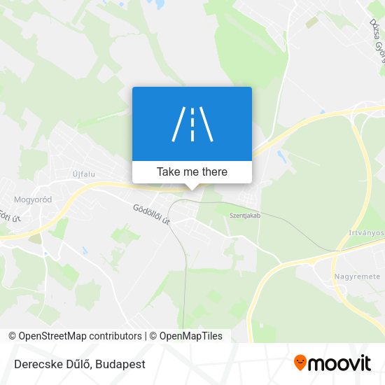 Derecske Dűlő map