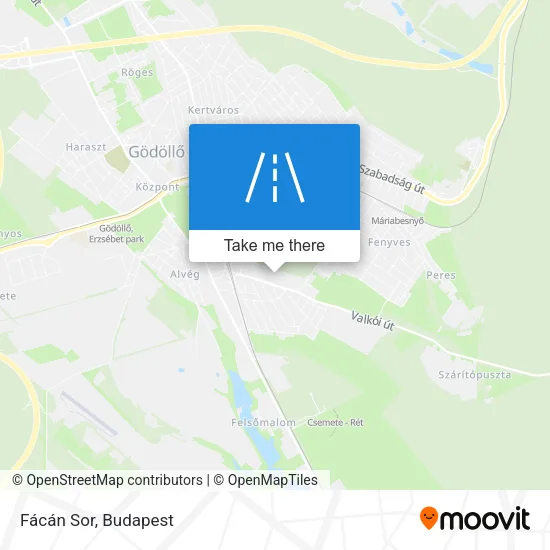 Fácán Sor map