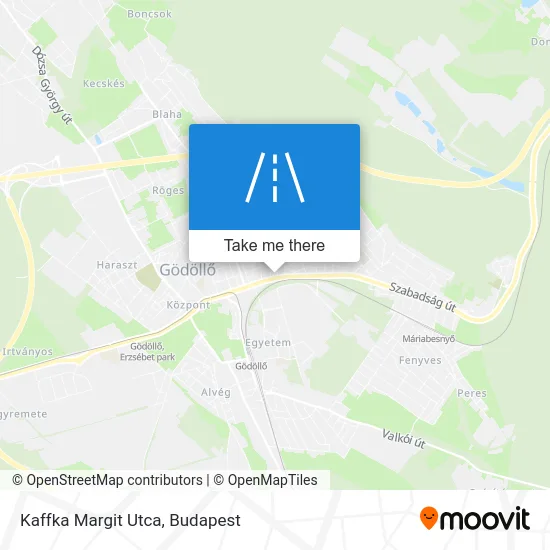 Kaffka Margit Utca map