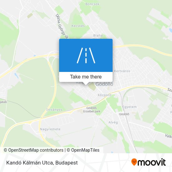 Kandó Kálmán Utca map