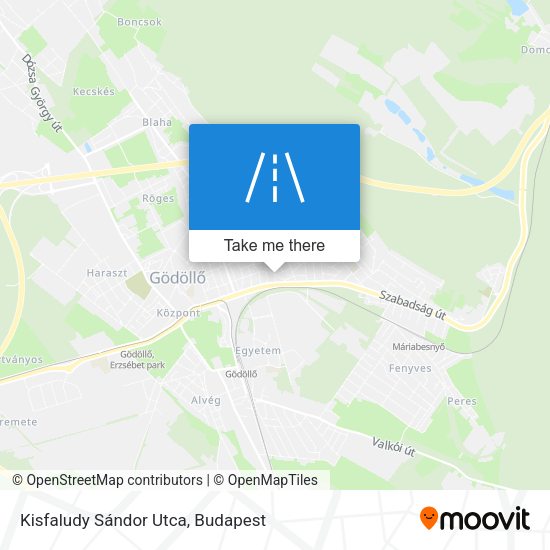 Kisfaludy Sándor Utca map