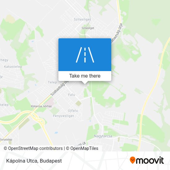 Kápolna Utca map