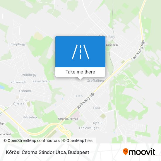 Kőrösi Csoma Sándor Utca map