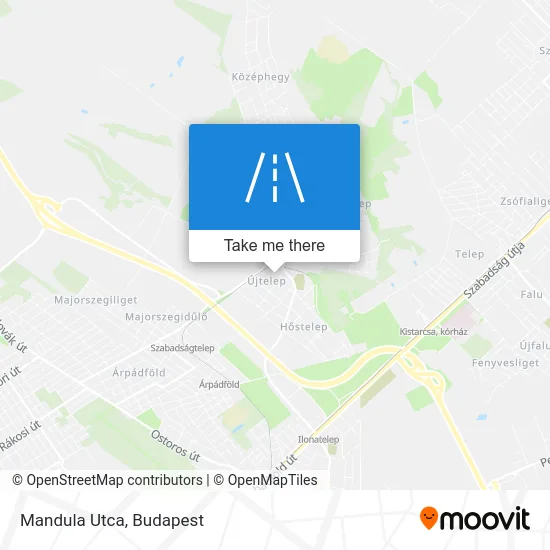 Mandula Utca map