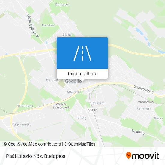 Paál László Köz map