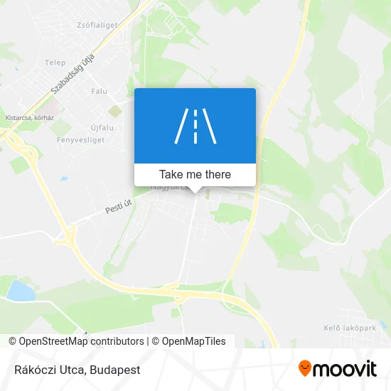 Rákóczi Utca map