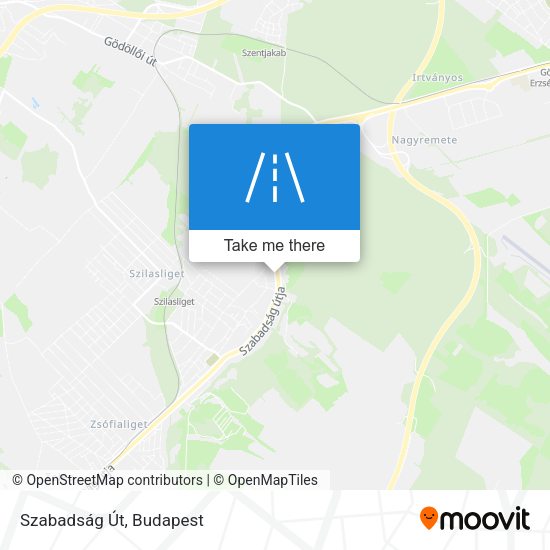 Szabadság Út map