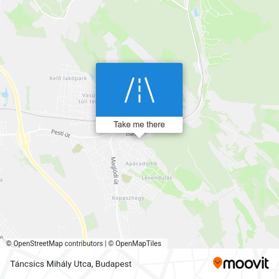 Táncsics Mihály Utca map