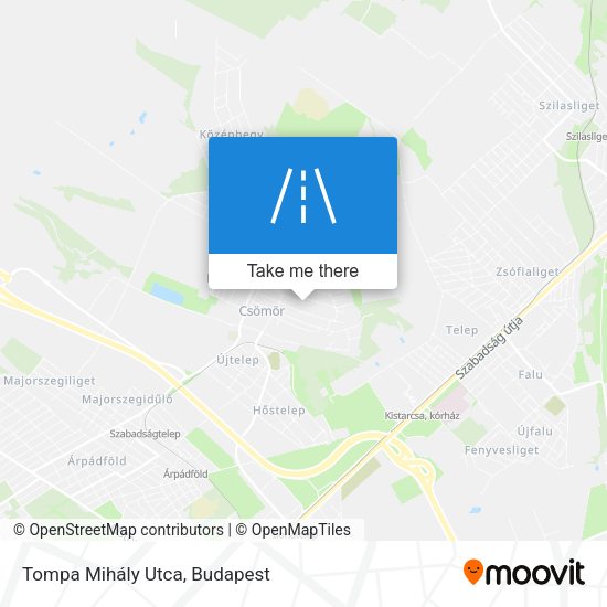 Tompa Mihály Utca map