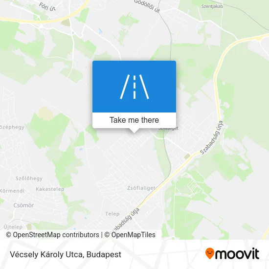 Vécsely Károly Utca map