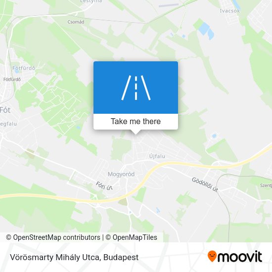 Vörösmarty Mihály Utca map