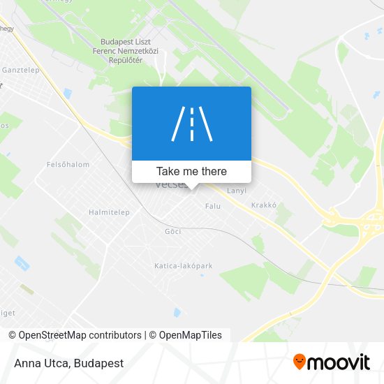 Anna Utca map