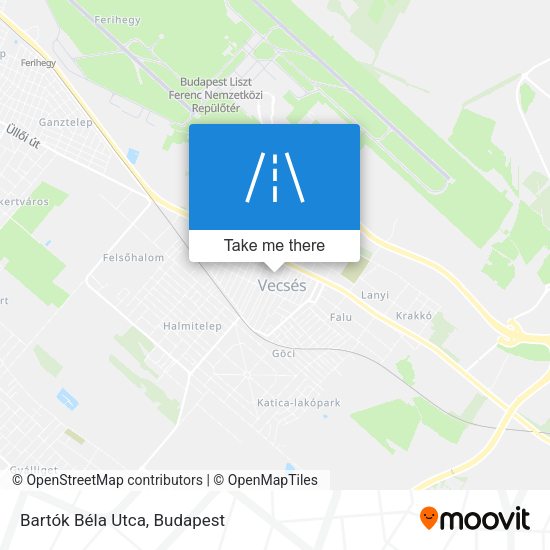 Bartók Béla Utca map
