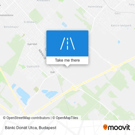 Bánki Donát Utca map