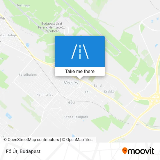 Fő Út map