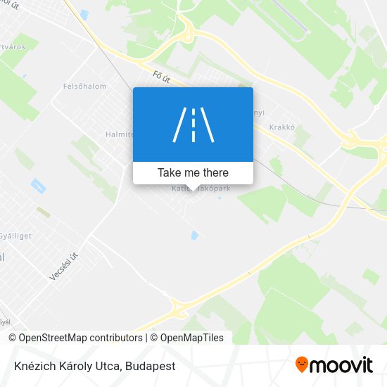 Knézich Károly Utca map