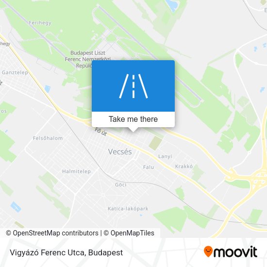 Vigyázó Ferenc Utca map