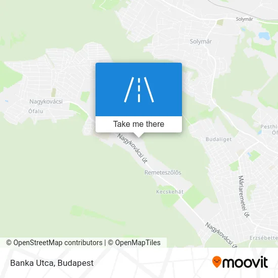 Banka Utca map