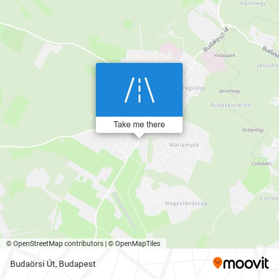 Budaörsi Út map