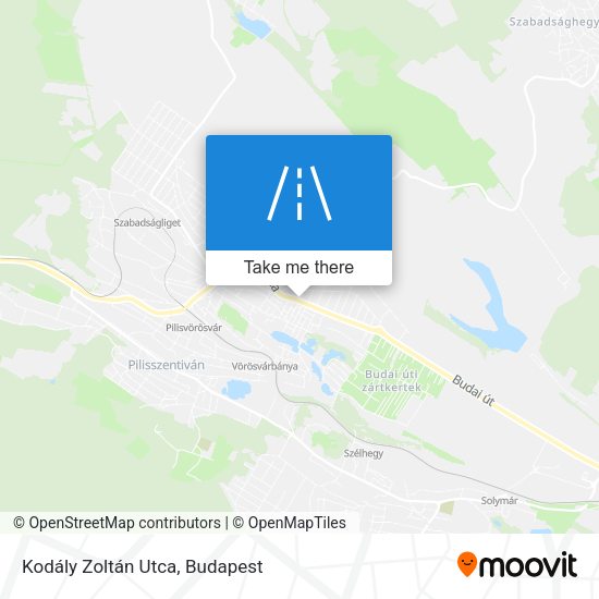 Kodály Zoltán Utca map