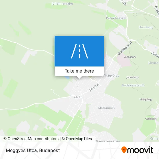 Meggyes Utca map