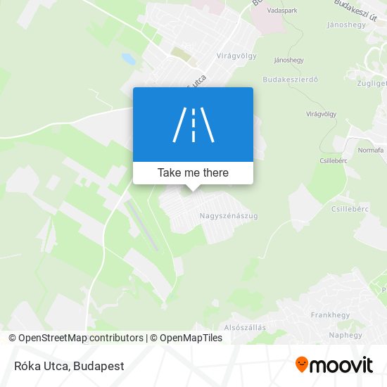 Róka Utca map