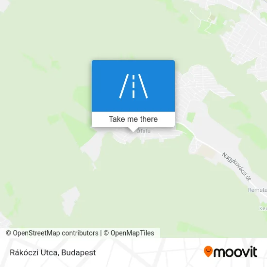 Rákóczi Utca map