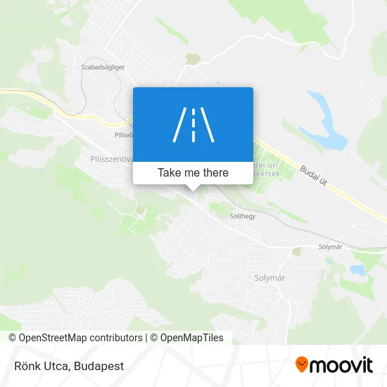 Rönk Utca map