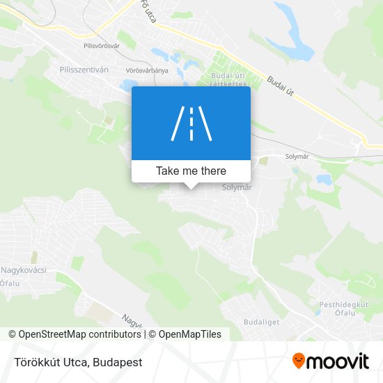 Törökkút Utca map