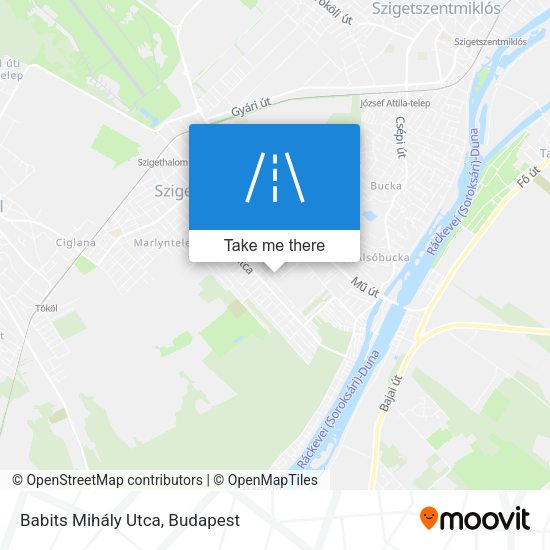 Babits Mihály Utca map