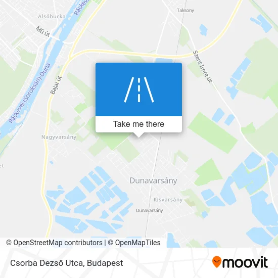 Csorba Dezső Utca map