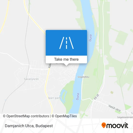 Damjanich Utca map