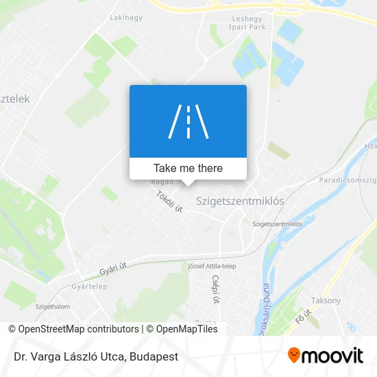 Dr. Varga László Utca map