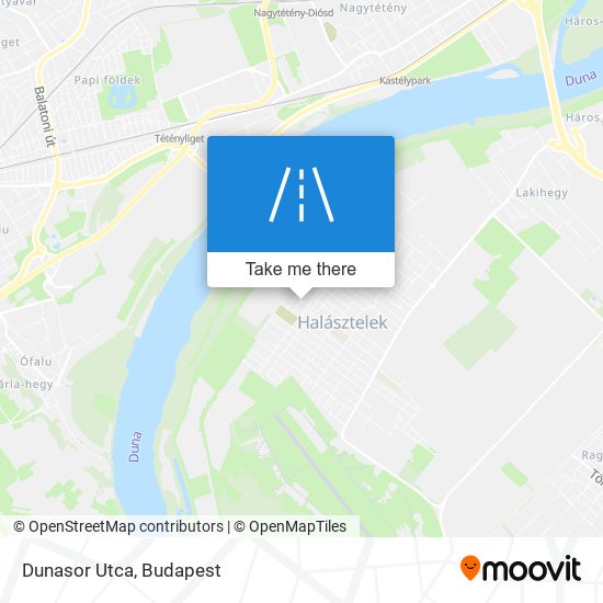 Dunasor Utca map