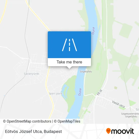 Eötvös József Utca map