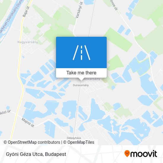 Gyóni Géza Utca map