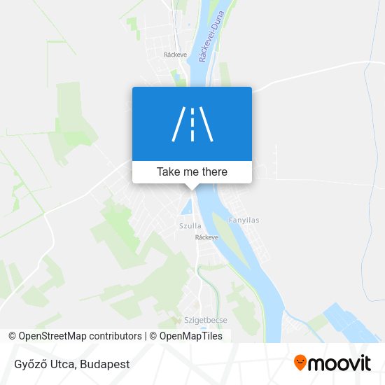Győző Utca map