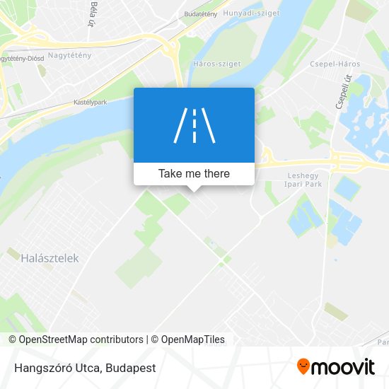 Hangszóró Utca map