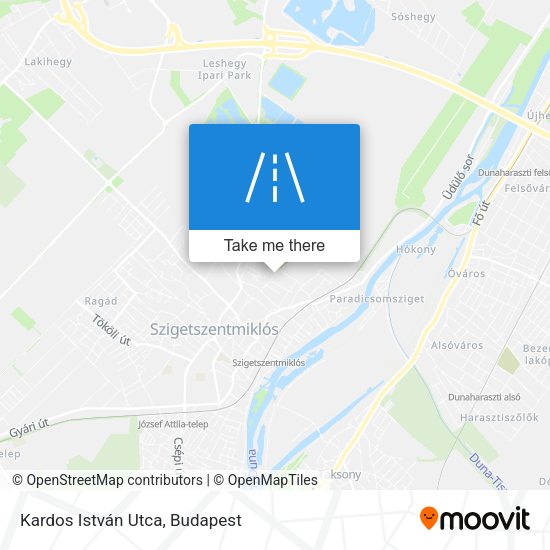 Kardos István Utca map